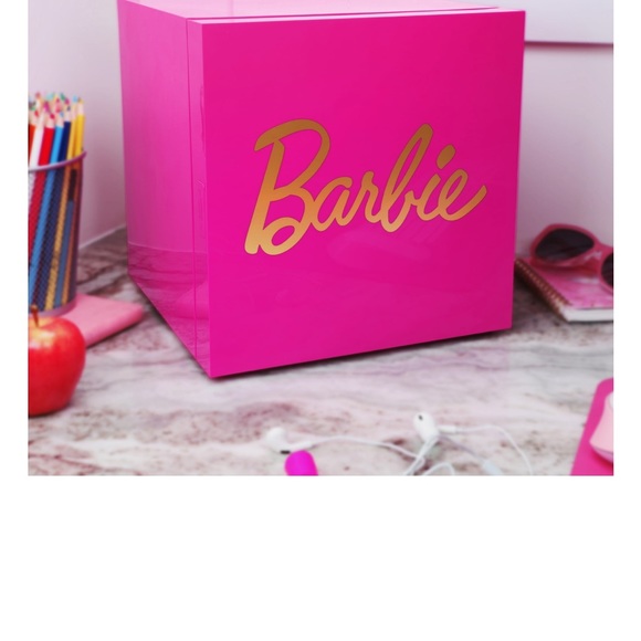 Barbie Hot Pink Mini Fridge - Picture 5 of 7
